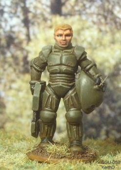 GZG - United Nations Space Command Marine 25mm by KeithD