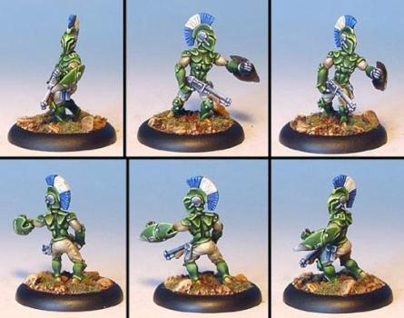 Imperial Infantry AI110 Shotgun & Shield by ApocalypseMiniatures