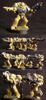 Space Marine Devastortrupp by Philippus