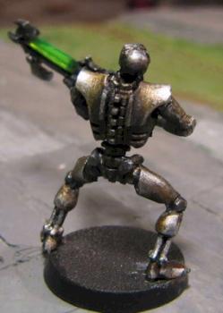 Necron Warrior by sgr