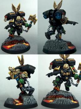 Salamander Chaplain by AMoc