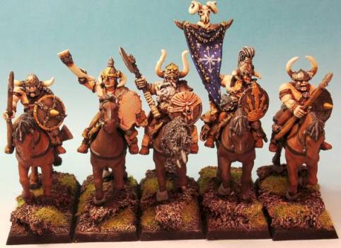Chaos Marauder Horsemen by JMill