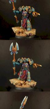 28mm Egyptian SF Warrior by rene
