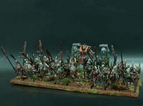 Vampire counts skeleton warrior 3 by niqueyes