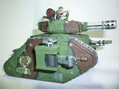 Leman Russ Punisher Tank by fearsnake1