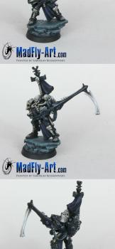 Eldar Phoenix Lord Maugan Ra, The Harvester of Souls by MadFlyArtStudio