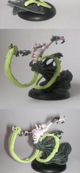 Warmachine Cryx Skarlock Thrall by DarkIce