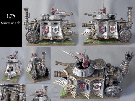 Empire SteamTank by 1a73MiniatureLab
