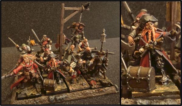 Empire Pirates of the reik for Mordheim by dantedecryde