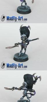 Eldar Phoenix Lord Jain Zar, The Storm of Silence by MadFlyArtStudio