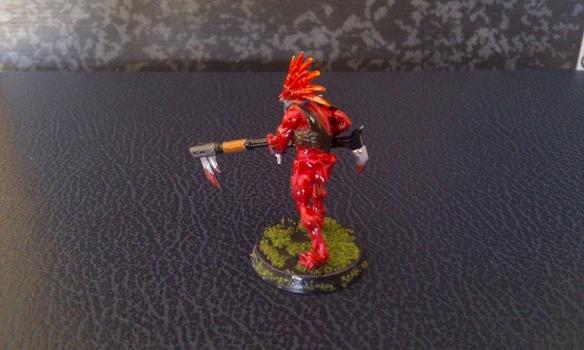 Kroot Warrior by sagh