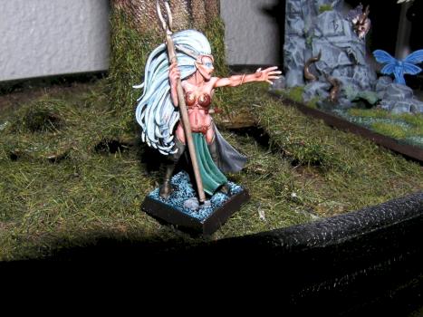 Wood elf spellweaver by Baardah