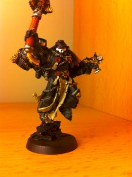 Black Templar Chaplain With Jump Pack by scottmmmm