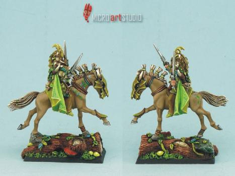Wood Elf Lord Mounted by annarossa
