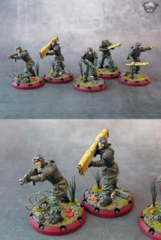 Dust Tactics-Axis-Battle Grenadiers by Cybaer