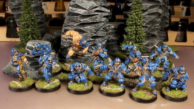 Blood Bowl Human Team by Deroli