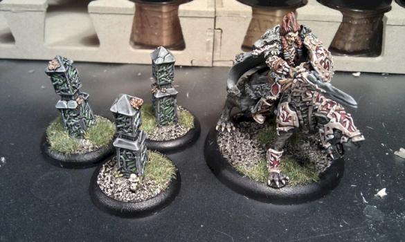 Hordes - Circle of Orboros - Wolf Lord Morraig & Shifting Stones by Deroli
