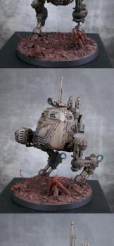 Imperial Guard Armoured Sentinel by andee