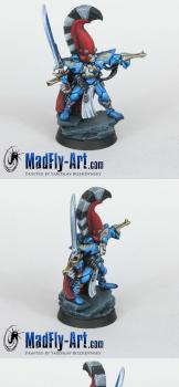Eldar Phoenix Lord Asurmen, The Hand of Asur by MadFlyArtStudio
