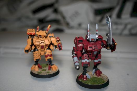 Commander Farsight + Bodyguard by Freddy1185