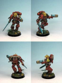 Blood Angels Assault Sergeant by winterdyne