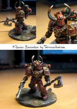 Khorne Berserker by tattooedbatman