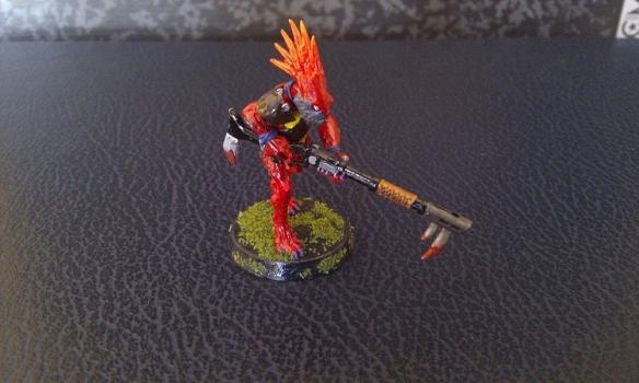 Kroot Warrior by sagh