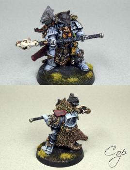 Space Wolves Njal Stormcaller by Cross
