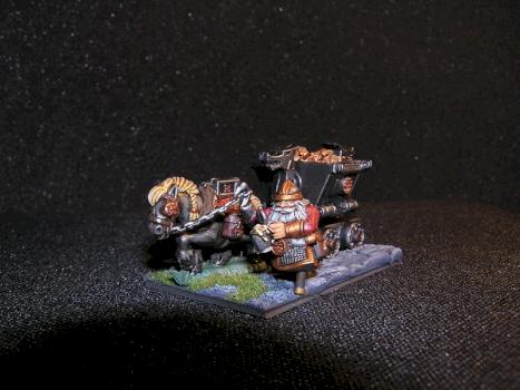 Dwarf gold carriage, unitfiller by Baardah