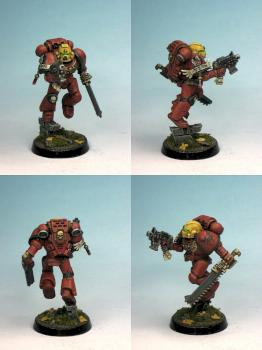 Blood Angels Assault Marine by winterdyne
