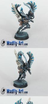 Eldar Phoenix Lord Baharroth, The Cry of the Wind by MadFlyArtStudio