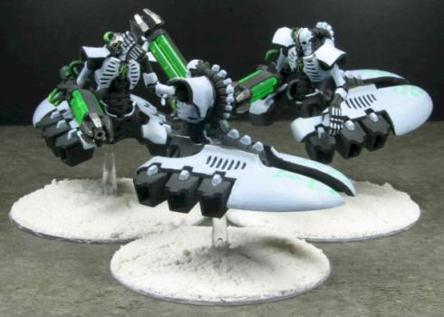 Necron Destroyer by Lomingen