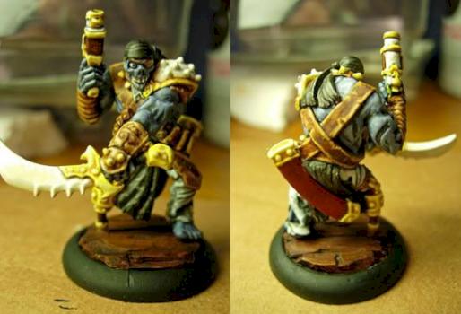 Cryx Quartermaster by BrightRedRazor