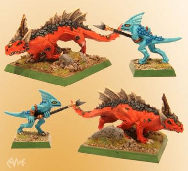 Salamander with handler by VirCAT