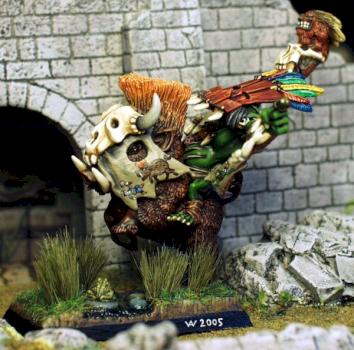 Mounted Orc Shaman by Daya