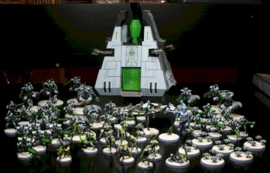Necron Army by Lomingen