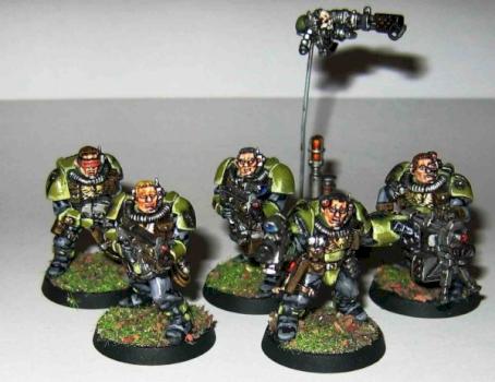 Scout space marine raptors by Jerome