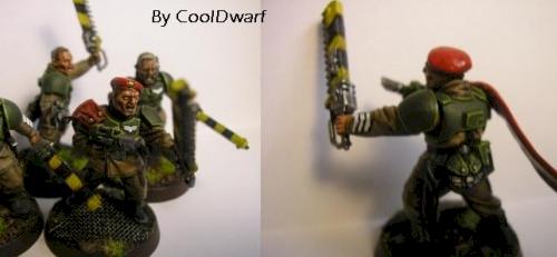 Imperial Guard Vet Sarge by Cooldwarf