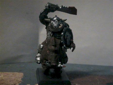 Orc Warlord on boar by N3rd 6uy