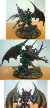 Tyranid Winged Tyrant conversion by Hellric