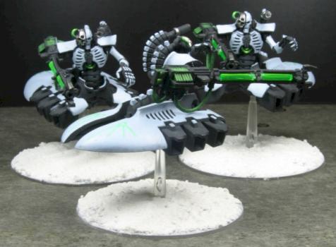 Necron heavy destroyer by Lomingen