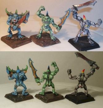 Chaos Plaguebearers of nurgle by exe000