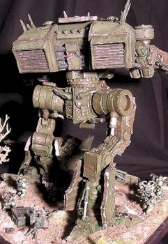 Chaos Warhound on Valkyrie (backside) by Lexx100