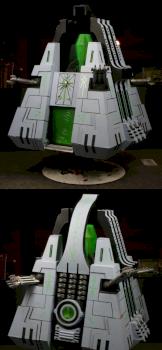 Necron Monolith by Lomingen