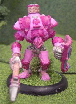 Breast Cancer Brawl Minis by shortandloud