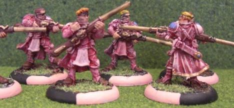 Breast Cancer Brawl Minis by shortandloud