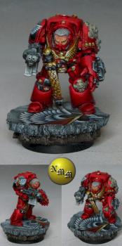 Blood Angels Terminator Captain Rogue Trader era by nels0nmac