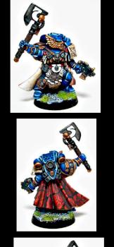 Ultramarine Honor Guard by yeoldemodelshoppe