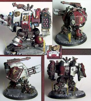 Alexander, a Grey Knight entombed in a Dreadnought by Risen
