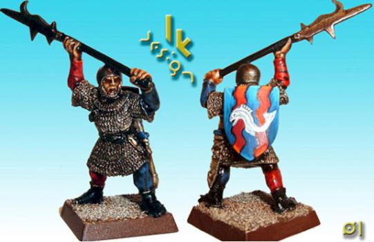 A Song of Ice and fire's Tully Men-at-arm by Lord Korhyl